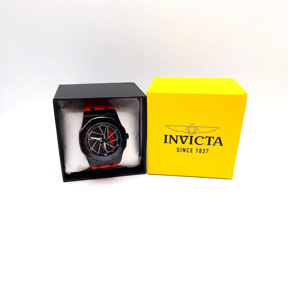 Invicta Speedway Rim 69491 Racing Wheel Dial Men's Watch New